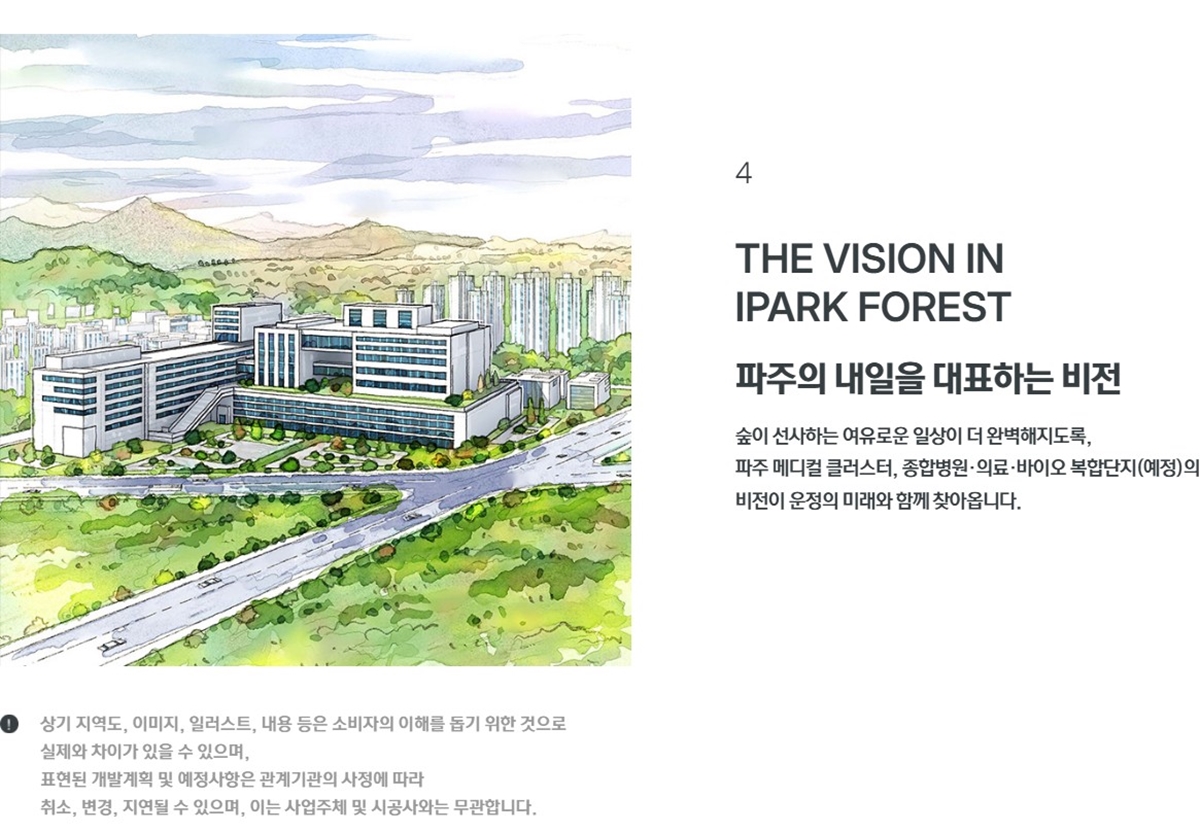 파주 메디컬클러스터 조감도